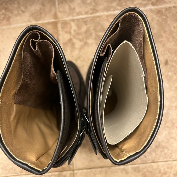 Balenciaga leather wedge brown boots - Picture 5 of 14